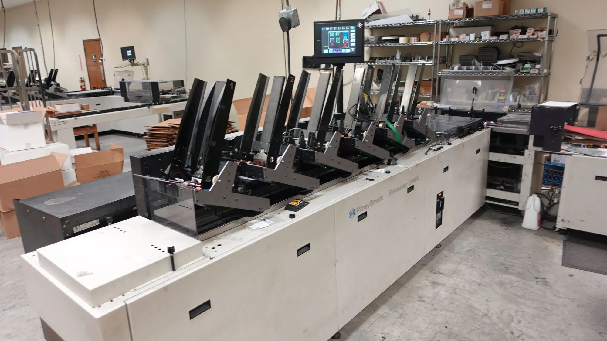 USED PITNEY BOWES Flowmaster 12000 XL Inserter