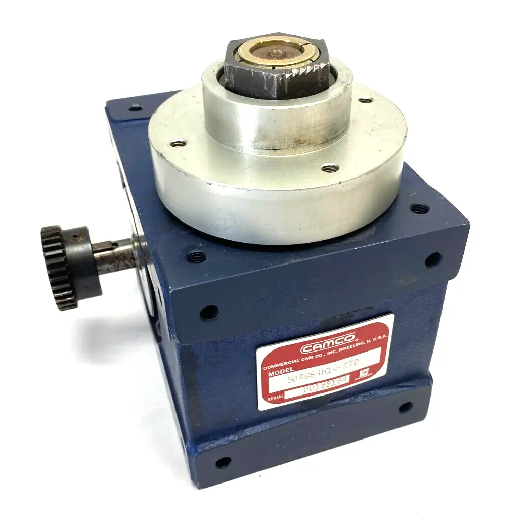 USED CAMCO ROLLER GEAR BOX ROTARY INDEXER DRIVE 4-STOP 270° PERIOD