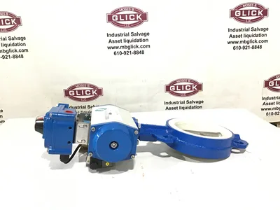 Macprocess Pneumatic Actuated LS-IP67 Wafer Butterfly Valve w/Limit Switch 15A 1/2HP