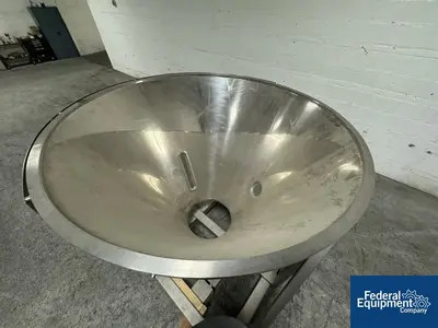 USED Vector Vector 120 Fluid Bed Dryer Expansion Chamber