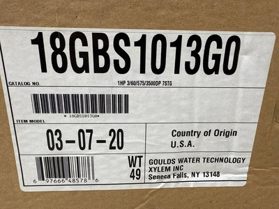 Goulds _UNKNOWN_ Booster Pumps | Fram Fram LLC (12)