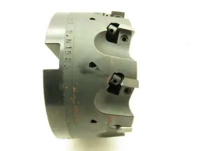 RK Tool SMC5010-10552 Indexable Face Mill RH 10-Insert Cutter 5" x 1.5" Arbor