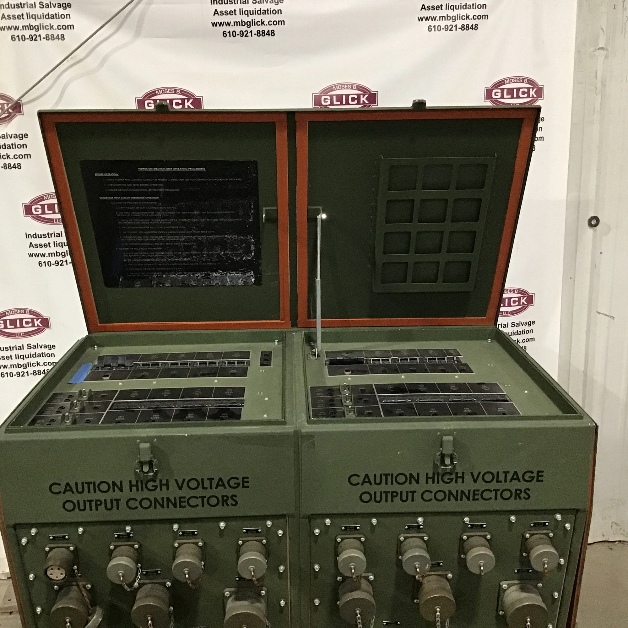 Unbranded Power Distribution Unit System Generator 60A 3PH Coil Volts 120VAC