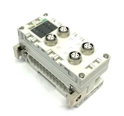 New | in-Stock SMC Analog Input 4-Channel Serial Interface Unit 2 x M12 Ports PLC Input & Output Michigan US | Maverick Industrial Sales #1454220