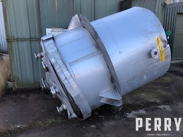 STAINLESS STEEL MIX TANK 3000 LITRE Stainless Steel Tanks | Perry Equipment