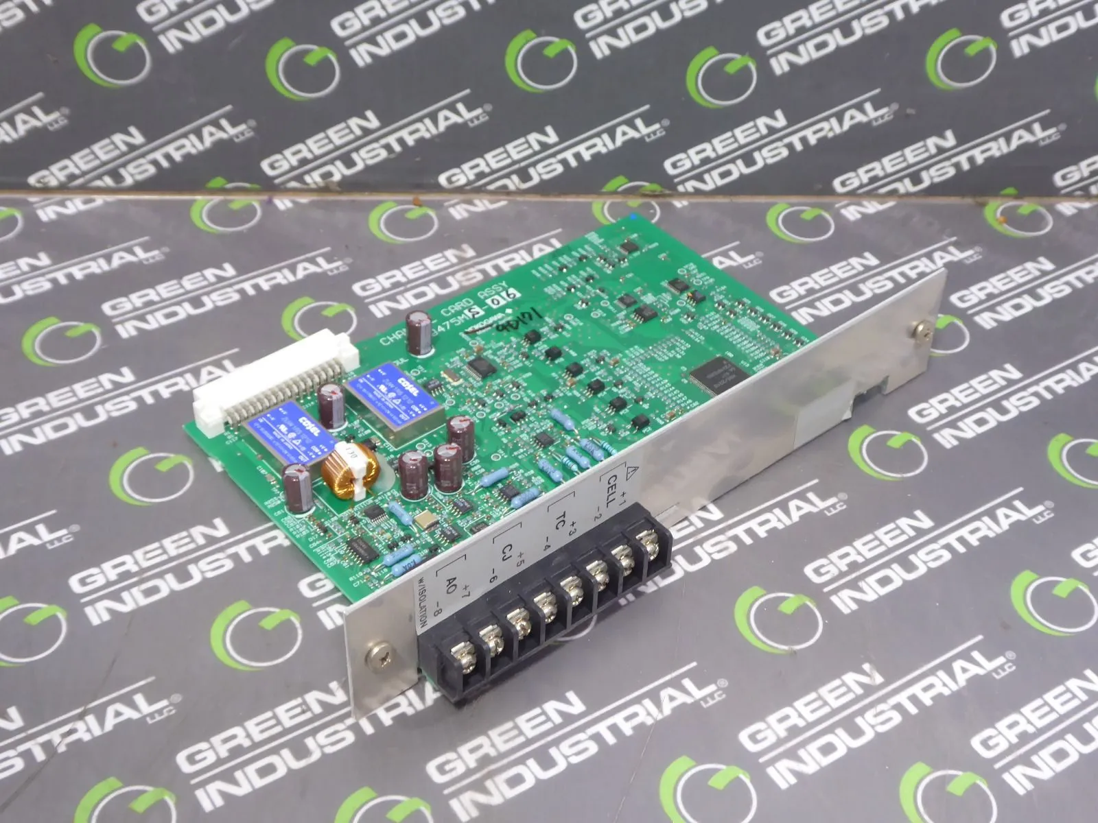 Yokogawa AV55CM-B1-A O2Mation Channel Card Assembly Rev. 1.10 Used