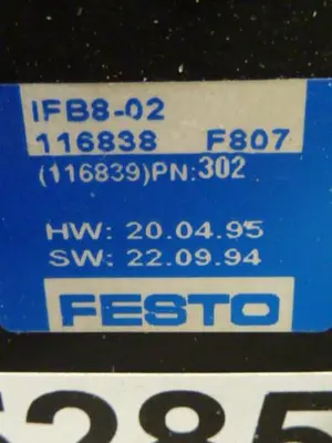 USED FESTO IFB8-02