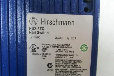NEW HIRSCHMANN RS2-5TX ETHERNET SWITCH RS25TX