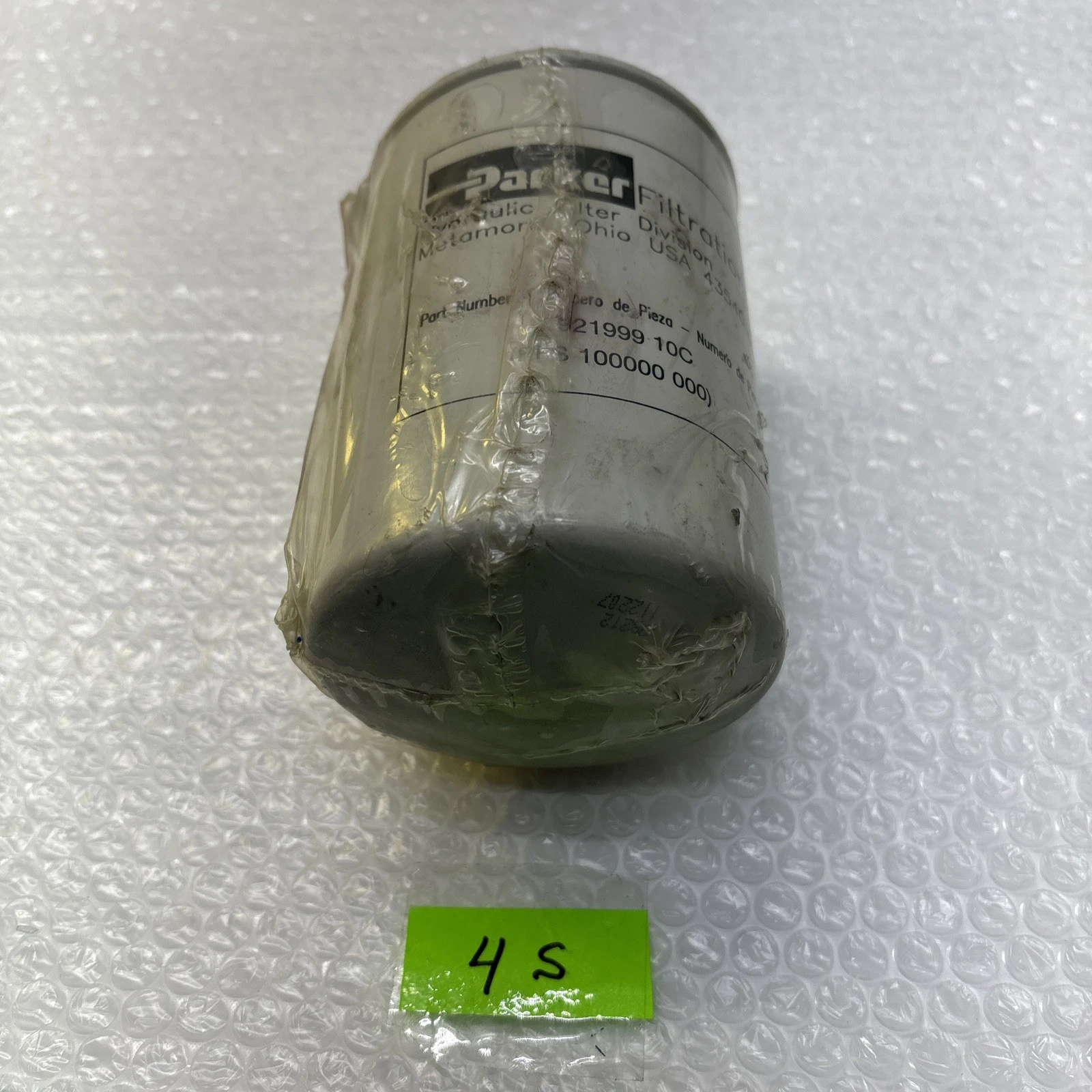 NEW HYDRAULIC FILTER DIVISION 921999-10C