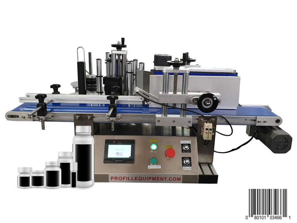 Automatic Round Bottle Labeling Machine - Table Top #34661