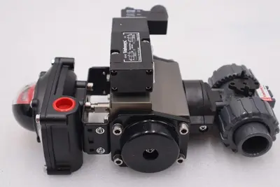 VALWORX 530163 AP063 PNEUMATIC ACTUATOR W/ 529102A SOLENOID 529910A VALVE #005-A