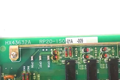 USED MITSUBISHI RP20-ISO-01A-009 CONTROL BOARD HX43632A , CE14823PO