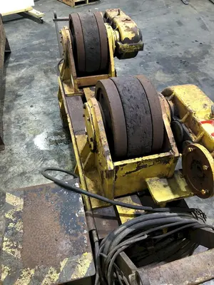 60 TON WELDWIRE MODEL #WER-60  POWERED TANK TURNING ROLLS WITH IDLER: STOCK #16905