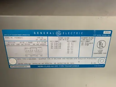 USED GENERAL ELECTRIC 9T23B2671