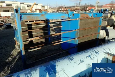 USED Graham 3,771 Sq Ft Graham Plate Heat Exchanger, S/S, 150#