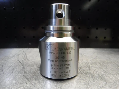 Kennametal KM40 .188-3.468" Boring Bar Head KM40-FBHO-1660 (LOC2150A)