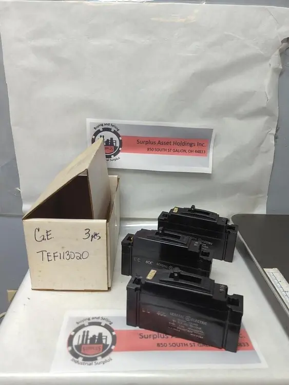 Used GE TEF113020 Miscellaneous Equipment (Electrical & Power) | Surplus Asset Holdings #1189747