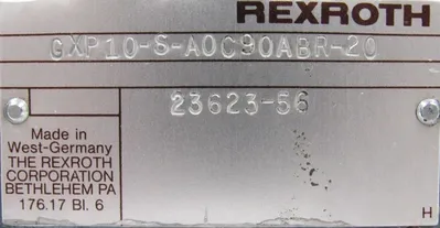 NEW REXROTH 23623-56 HYDRAULIC PUMP GXP10-S-A0C90ABR-20 2362356