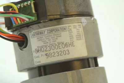 Used Hathaway BH02300E06HE Servo Motors California US | Davliegogo LLC #1705868