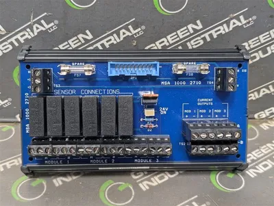 MSA 1000 2710 Sensor Connection Module 10002711 Used