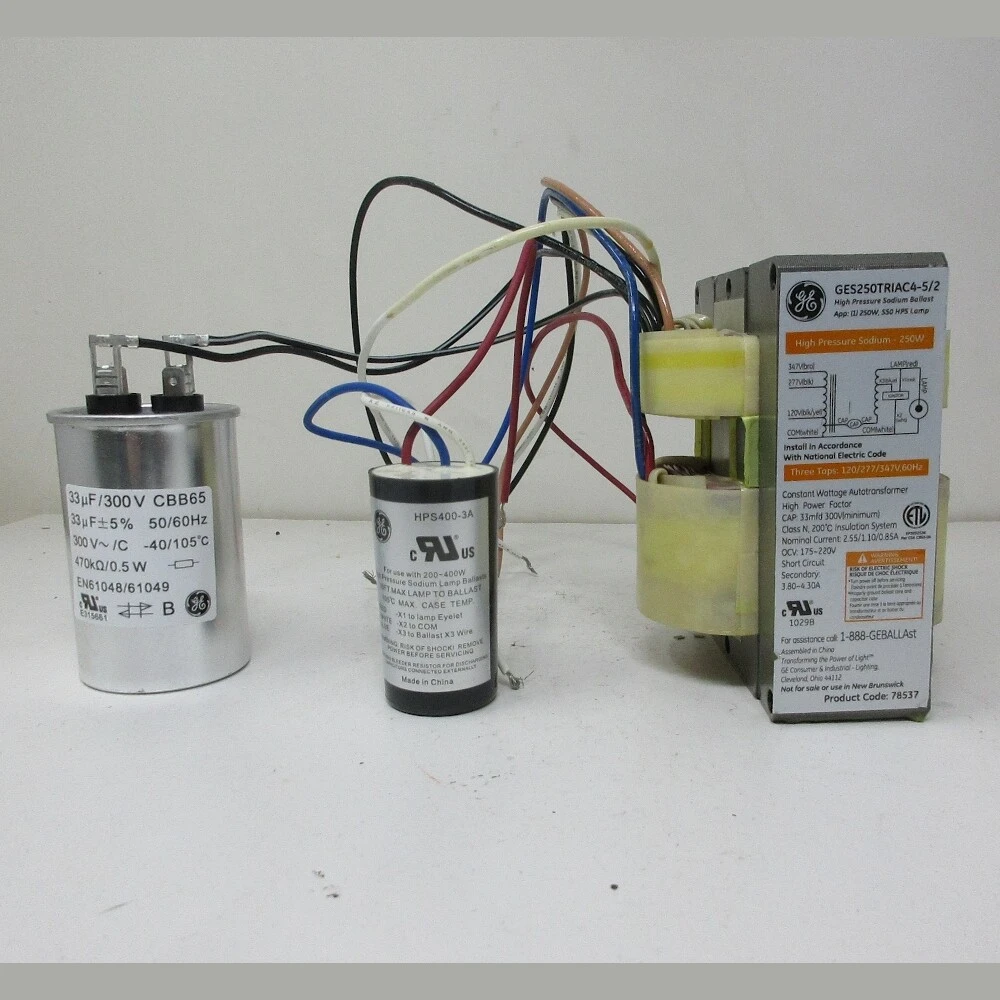 General Electric 250W High Pressure Sodium Ballast