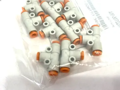 New | in-Stock SMC One-Touch Pneumatic Union Tee Fitting, 3/16" Tube OD, 10-PACK Parts (Hydraulics and Pneumatics) Michigan US | Maverick Industrial Sales #1391078