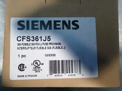 NEW SIEMENS CFS361J5