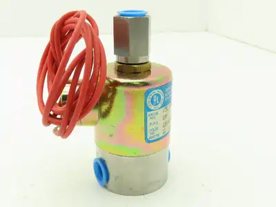 Honeywell Skinner V5L19300CTB Solenoid Valve 3-Way NC 120V 100 PSI 1/4" NPT