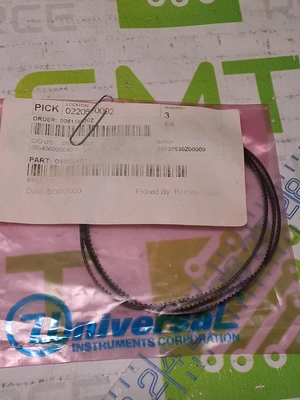 UNIVERSAL INSTRUMENTS 040C-101 BELT - LOT OF 3 - BRAND NEW