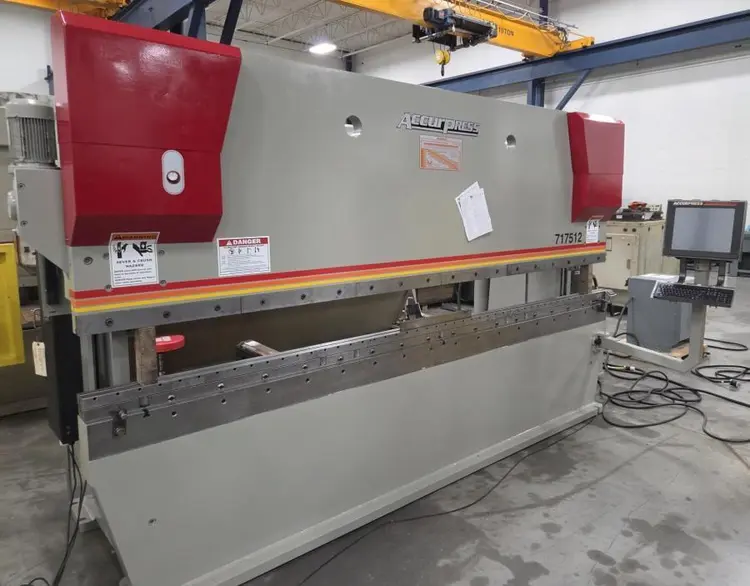 Used 2003 ACCURPRESS 717512 ADVANTAGE Press Brakes North Carolina US | Active Machinery Sales, Inc. #1540287