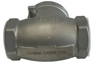 NEW SHARPE CF8M SWING VALVE 2" VSH20276