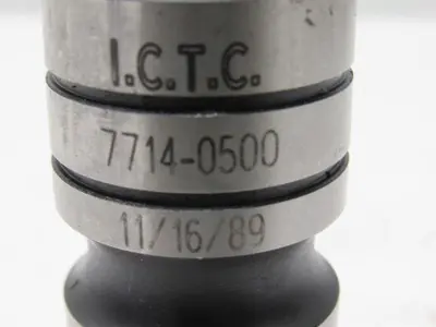 Ingersoll Cutting Tool Company 7714-0500 Numertap 1/2" NP Tap Adaptor Lot Of 2