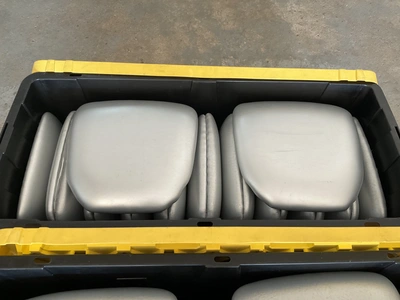 Used 44 PADDED SEAT CUSHIONS Restaurant Front of House Furnishings Michigan US | Miedema Asset Management Group #1761456