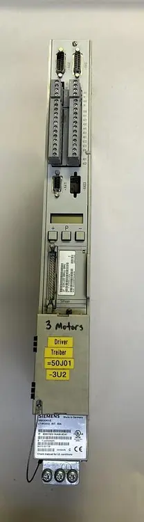 Used SIEMENS 6SN1123-1AA00-0CA1 Misc Electrical & Power Parts | Surplus Asset Holdings #1218685