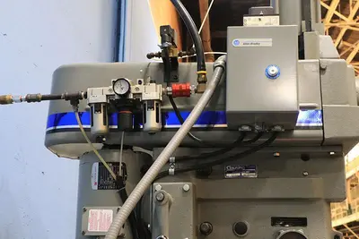 20" CLAUSING VARIABLE SPEED DRILL PRESS 
w/ PRODUCTION TABLE MODEL: 2287