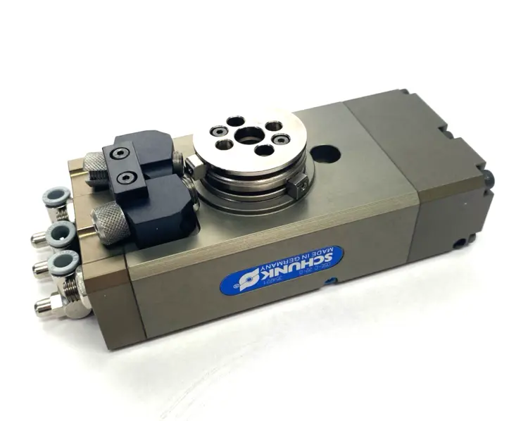 New | in-Stock SCHUNK Universal Swivel Unit, Double-Piston Rack and Pinion, 354221 Rotary Actuators Michigan US | Maverick Industrial Sales #1389743