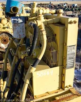 USED YOUNG HYDRAULIC OIL COOLER 274551