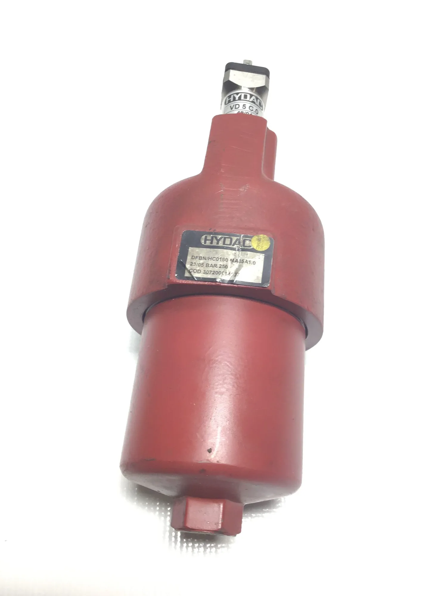 HYDAC DFBN/HC0160 MA05A1.0 Hydraulic Pressure Filter 250 Bar