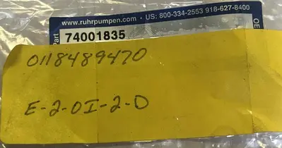 New | in-Stock RUHRPUMPEN 74001835 Pump & Valve Parts Ohio US | Surplus Asset Holdings #1237138