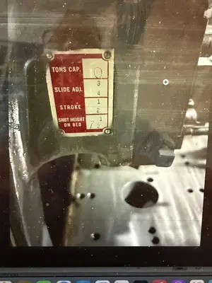 Used BLISS 18C O.B.I. Presses New Jersey US | Wenco Machinery #1293588