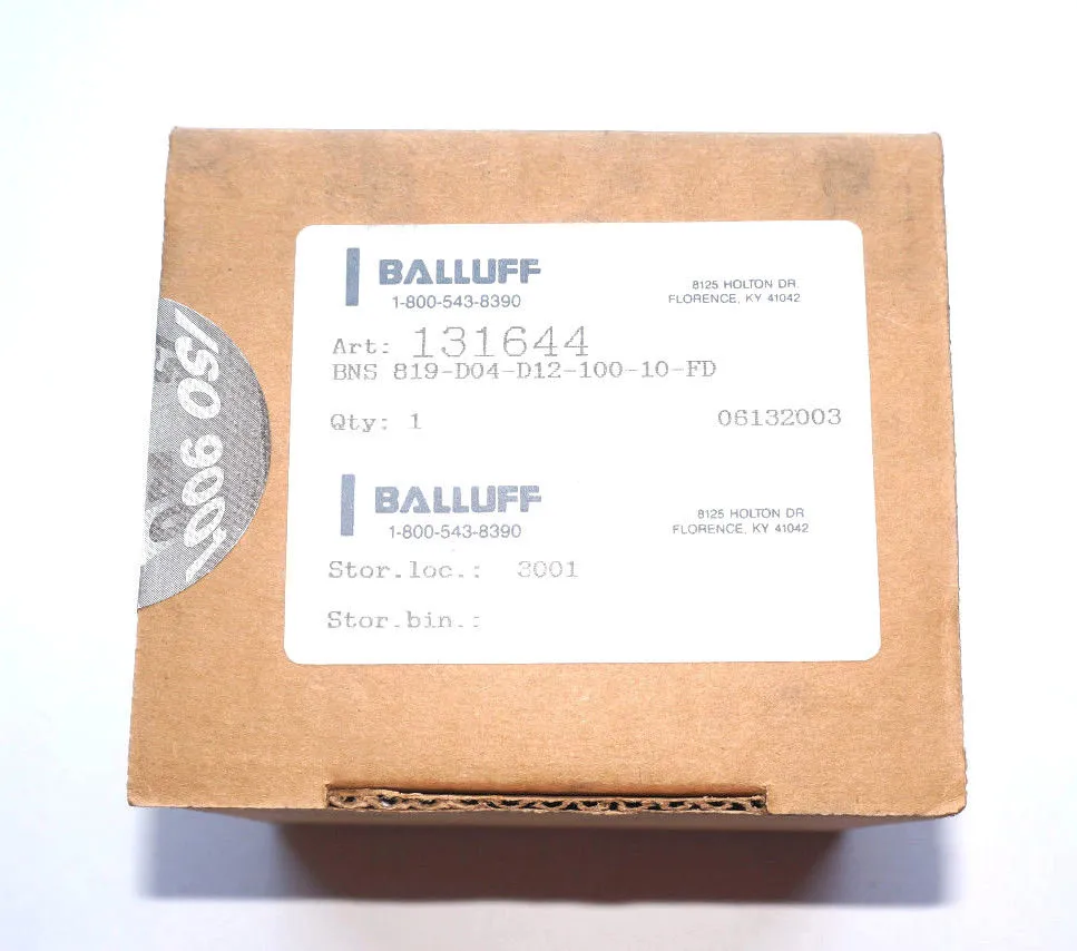NEW BALLUFF 819-D04-D12-100-10-FD POSITION SWITCH 131644 819D04D121002