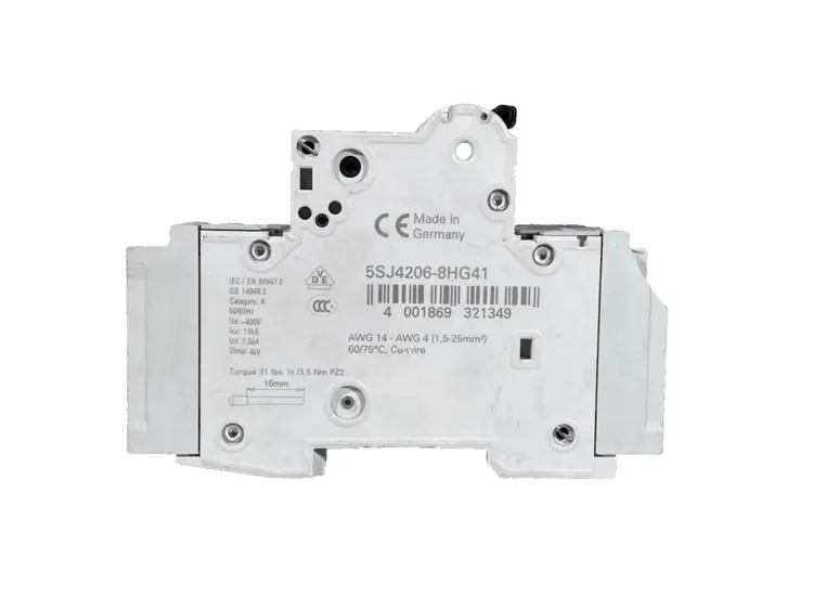 Used Siemens 5SJ4206-8HG41 Circuit Breakers California US | Heavy Wall Consulting #1310647