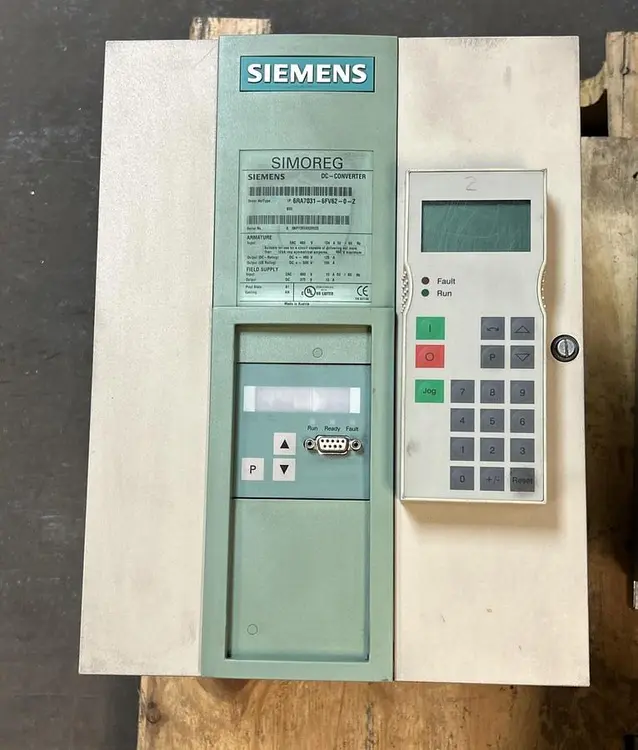Used SIEMENS 6RA7031-6FV62-0-Z Variable Speed Drives Ohio US | Surplus Asset Holdings #1207159