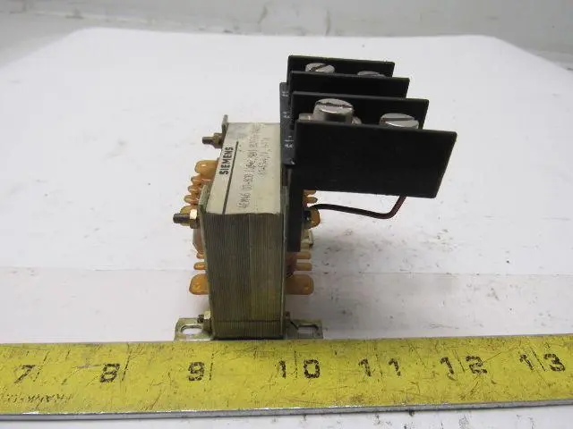 Siemens 4EM46 00.8CB Single Phase Transformer 50/90Hz-T40/E