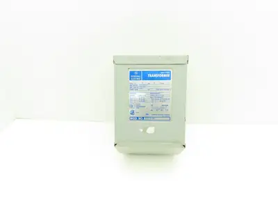 GE 9T51B190 Transformer 1PH 1KVA 249/263/277HV 120/240LV Dry Type QB