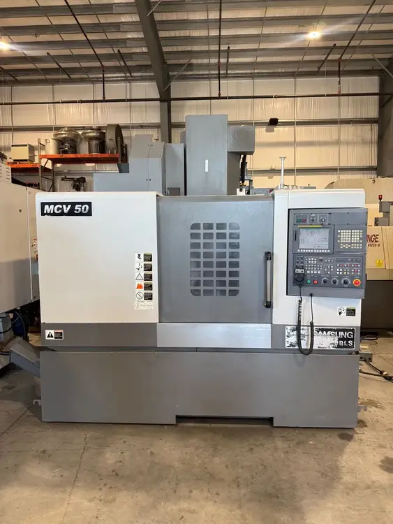 Used 2011 SAMSUNG MCV-50 Vertical Machining Centers Ohio US | Toolquip, Inc. #789323