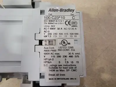 USED ALLEN-BRADLEY 100-C23*10