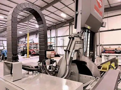 Used 2017 MARVEL 2150A-PC3S Vertical Band Saws | Machine Factory Outlet #1267026