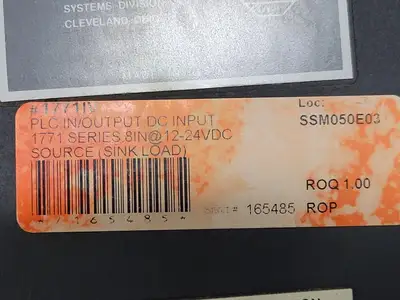 USED ALLEN-BRADLEY 1771-IV