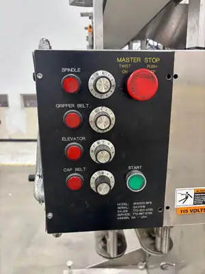 USED SUREKAP SK6000 CAPPER AND ELEVATOR